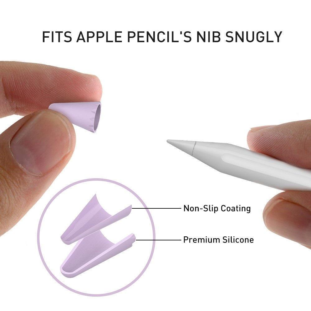 Apple Pencil 1st & 2nd Gen Pen Tip Cover - 8 Stycken i Flera Färger