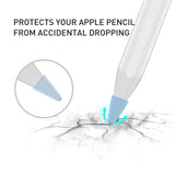 Apple Pencil 1st & 2nd Gen Pen Tip Cover - 8 Stycken - Blå / Svart / Grå / Vit