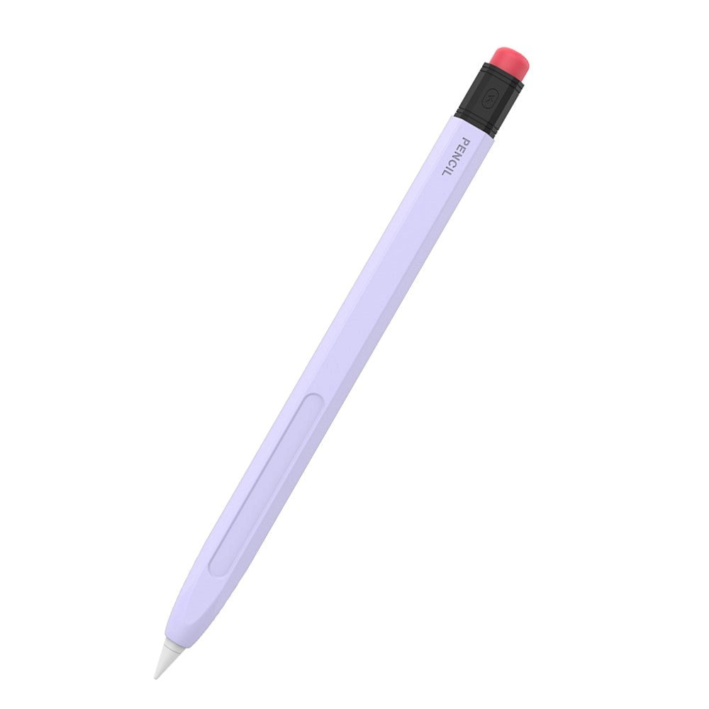 Apple Pencil 1 Generation Mjukt Penna Silikonskal - Lila