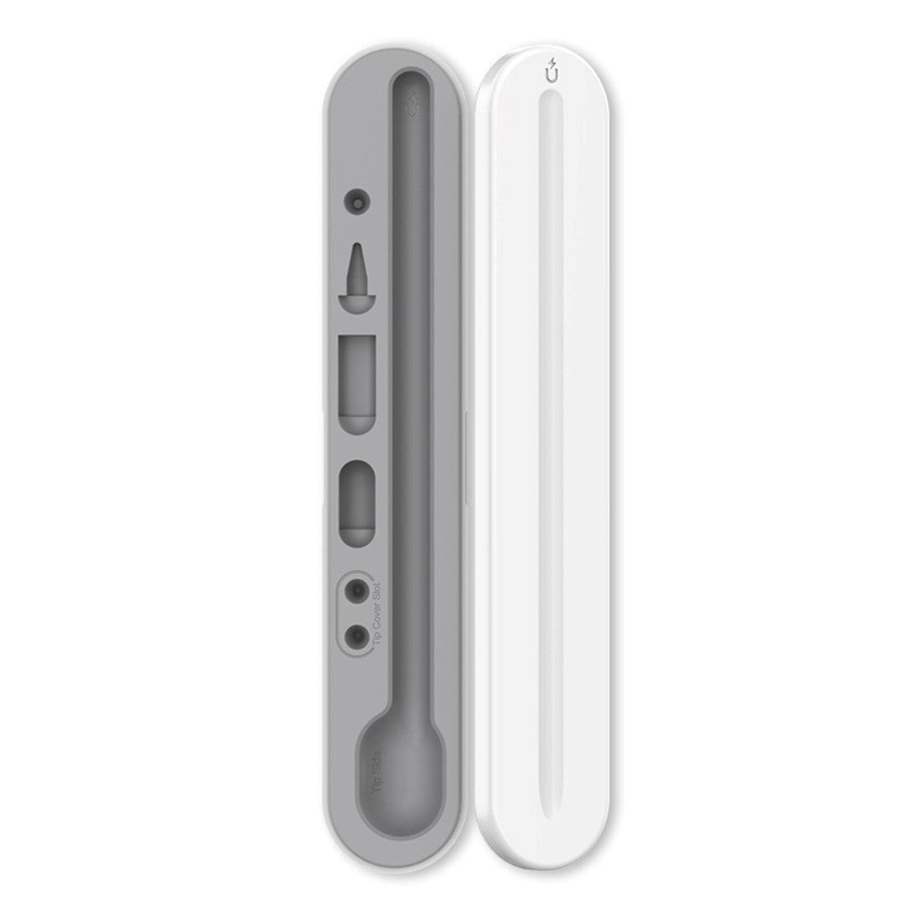 Apple Pencil Storage Hard Case i PC Plast - Vit