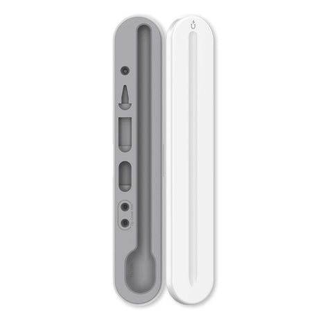 Apple Pencil Storage Hard Case i PC Plast - Vit