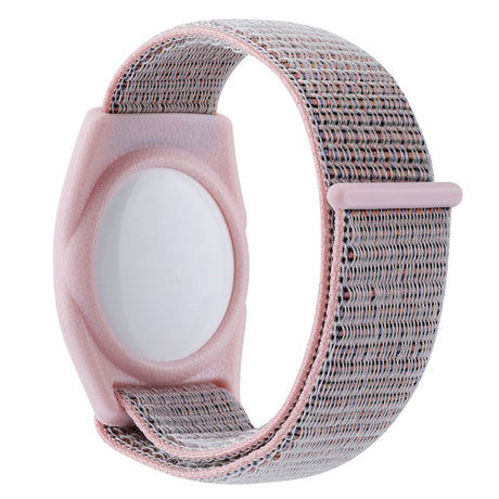 AirTag Barnrem i Nylon - Rosa