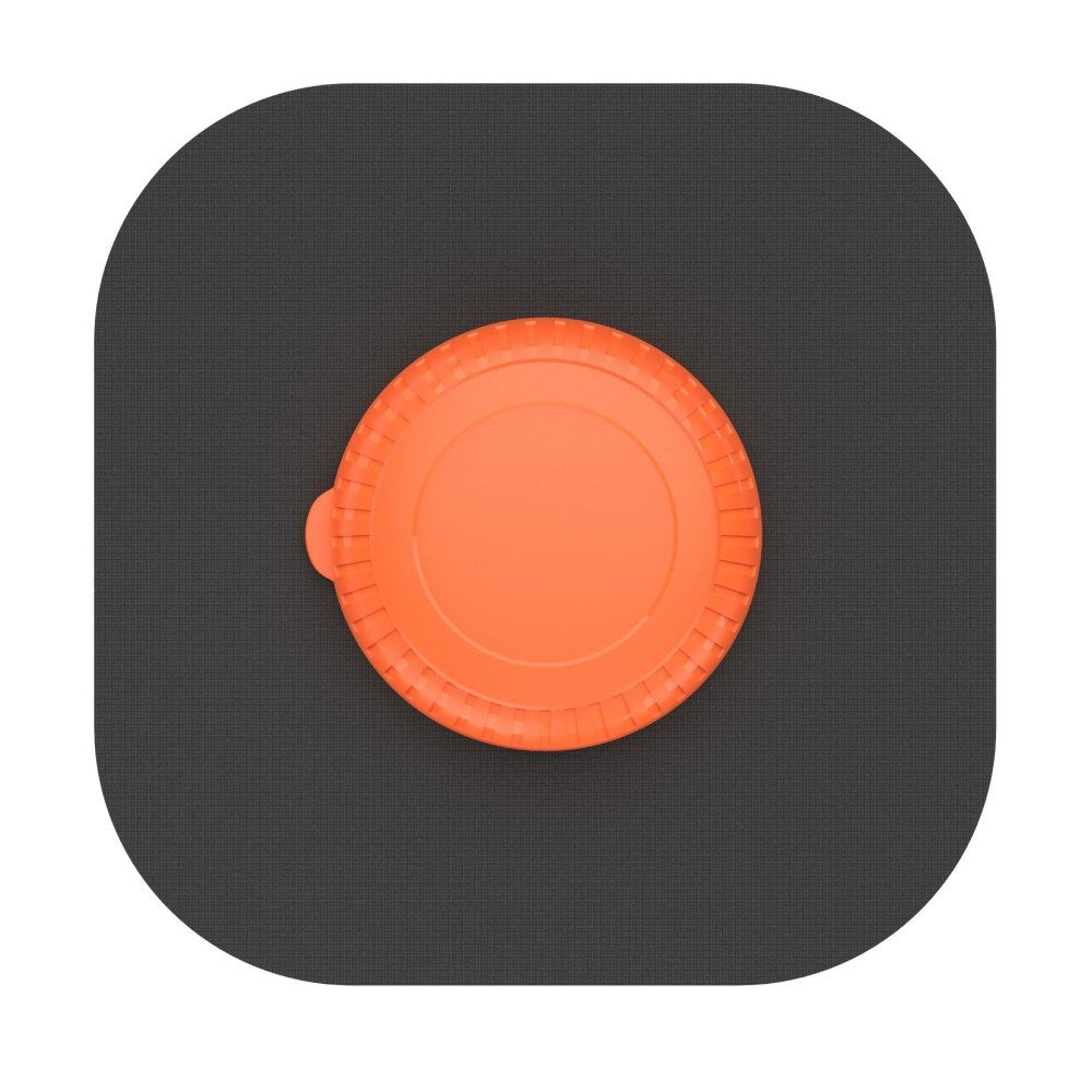 Stick-On Silikon Skal för AirTag 1. & 2. Gen. - Orange
