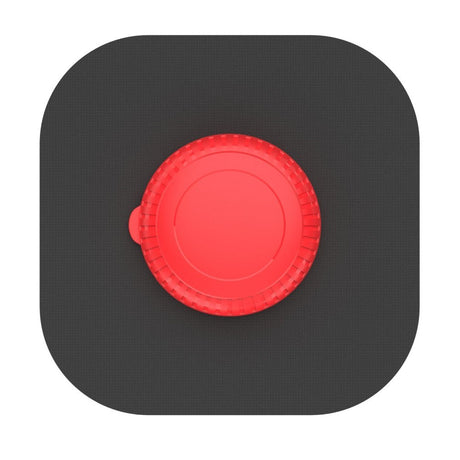 Stick-On Silikon Skal för AirTag - Röd