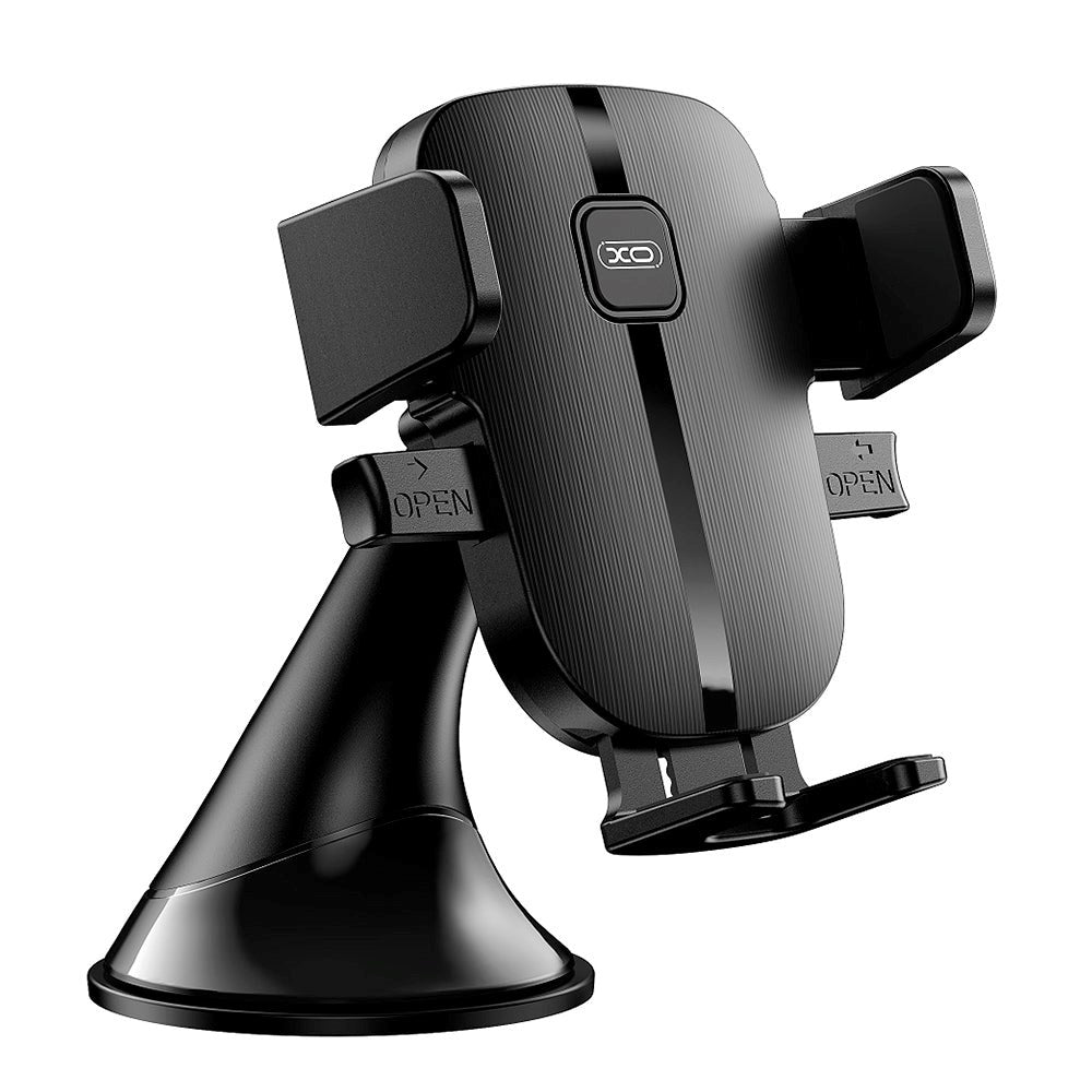 XO C120 Mobiltelefonhållare för Bilen - Dashboard Mount - Mobil Max: 55 - 90mm - Svart