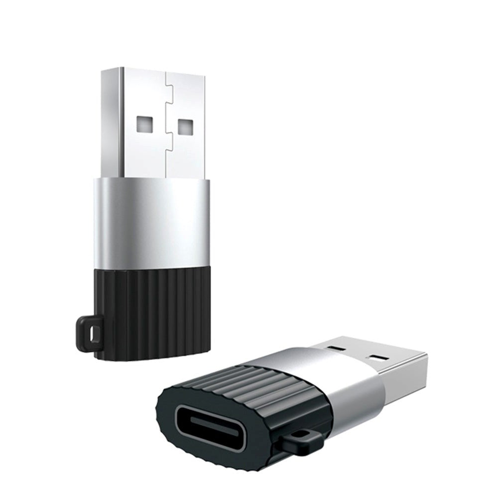 XO NB149 USB-A till USB-C Adapter - Svart