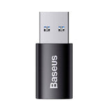 Baseus Ingenuity USB-A till USB-C Adapter - Svart