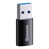 Baseus Ingenuity USB-A till USB-C Adapter - Svart