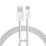 Baseus Dynamic Series USB -A till USB -C-kabel 100W - 1M - Vit