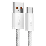 Baseus Dynamic Series USB -A till USB -C-kabel 100W - 1M - Vit