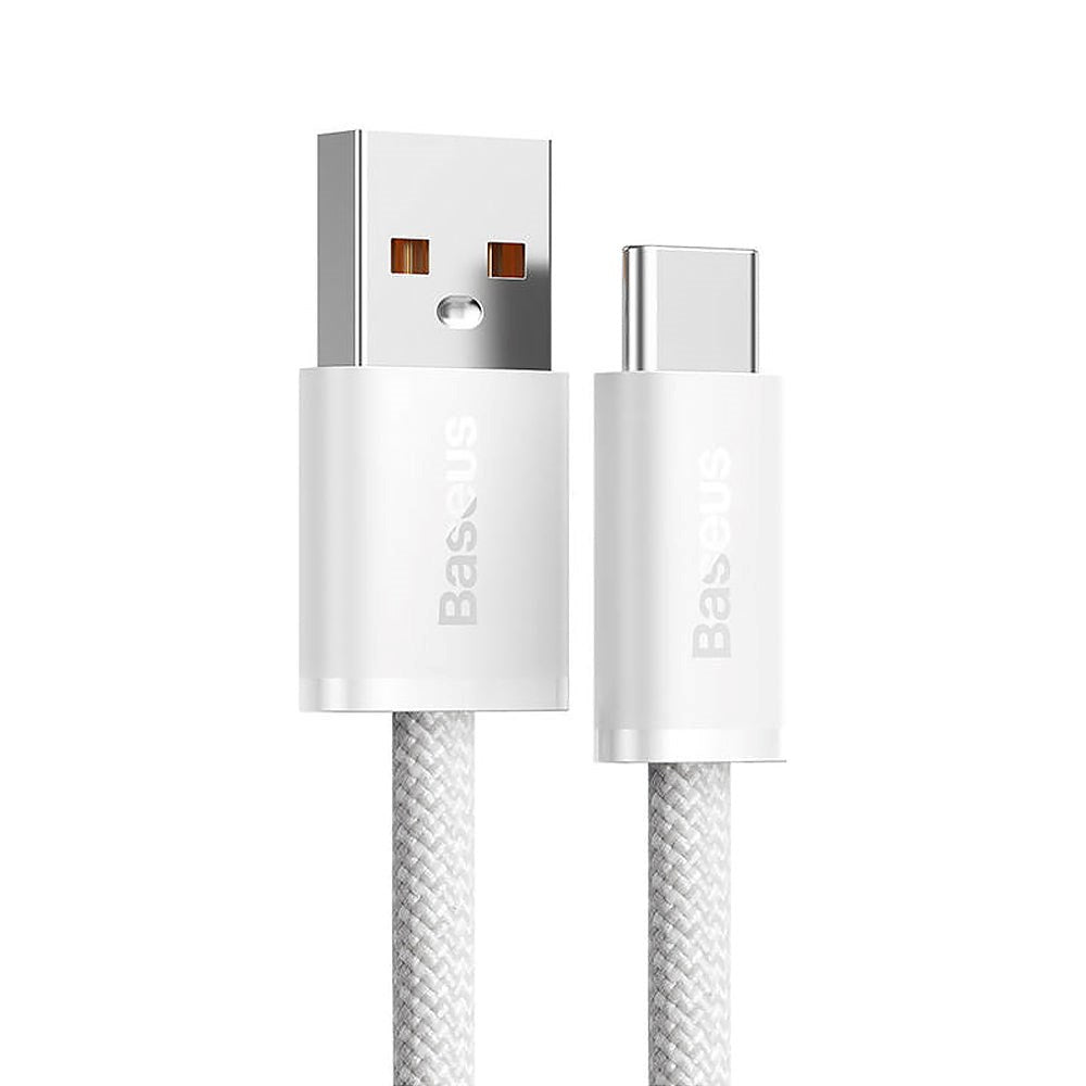 Baseus Dynamic Series USB -A till USB -C-kabel 100W - 2M - Vit