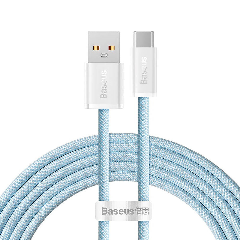 Baseus Dynamic Series USB -A till USB -C-kabel 100W - 2M - blå