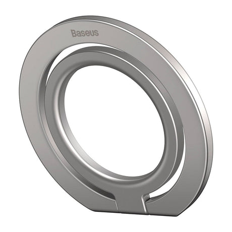 Baseus Halo Magnetisk Finger Ring - MagSafe Kompatibel - Silver