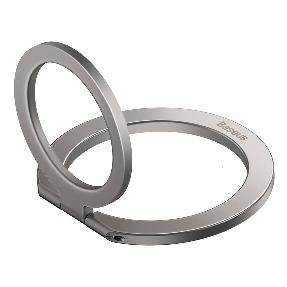 Baseus Halo Magnetisk Finger Ring - MagSafe Kompatibel - Silver