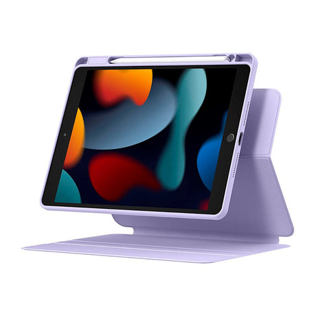 iPad 10.2" (2021 / 2020 / 2019) Baseus Minimalist Series Magnetic Protective Fodral - Lila