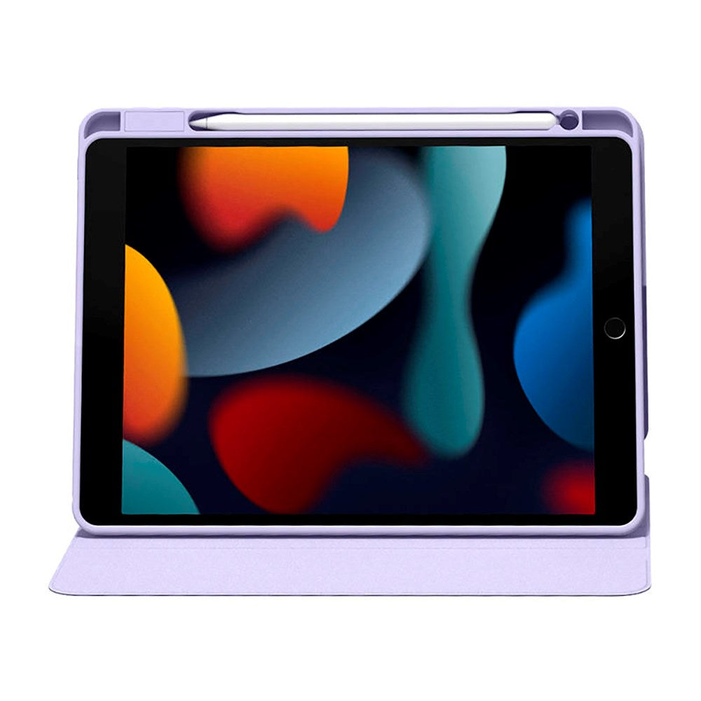 iPad 10.2" (2021 / 2020 / 2019) Baseus Minimalist Series Magnetic Protective Fodral - Lila