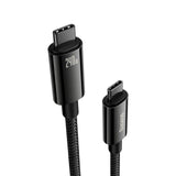 Baseus 240W USB-C till USB-C Kabel 480Mb/s - 3m - Svart