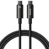 Baseus 240W USB-C till USB-C Kabel 480Mb/s - 3m - Svart