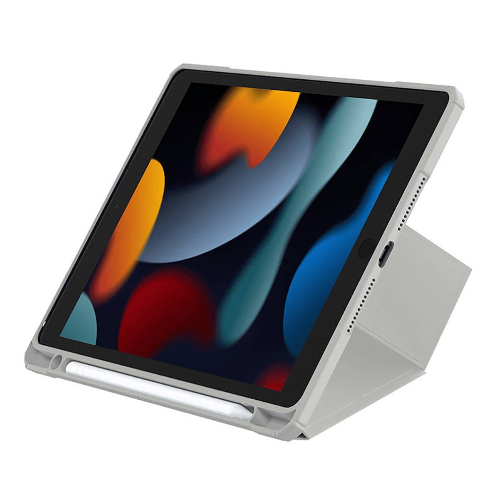 iPad 10.2" (2021 / 2020 / 2019) Baseus Minimalist Series Protective Fodral - Grå