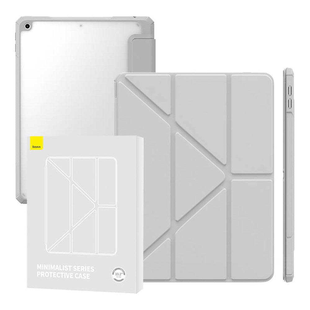 iPad 10.2" (2021 / 2020 / 2019) Baseus Minimalist Series Protective Fodral - Grå