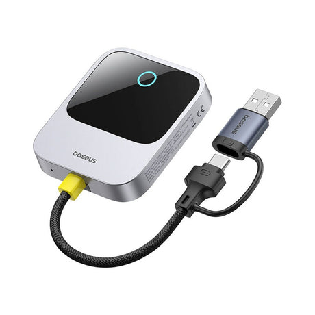 Baseus SafeJourney Trådlös Apple CarPlay Adapter - Grå