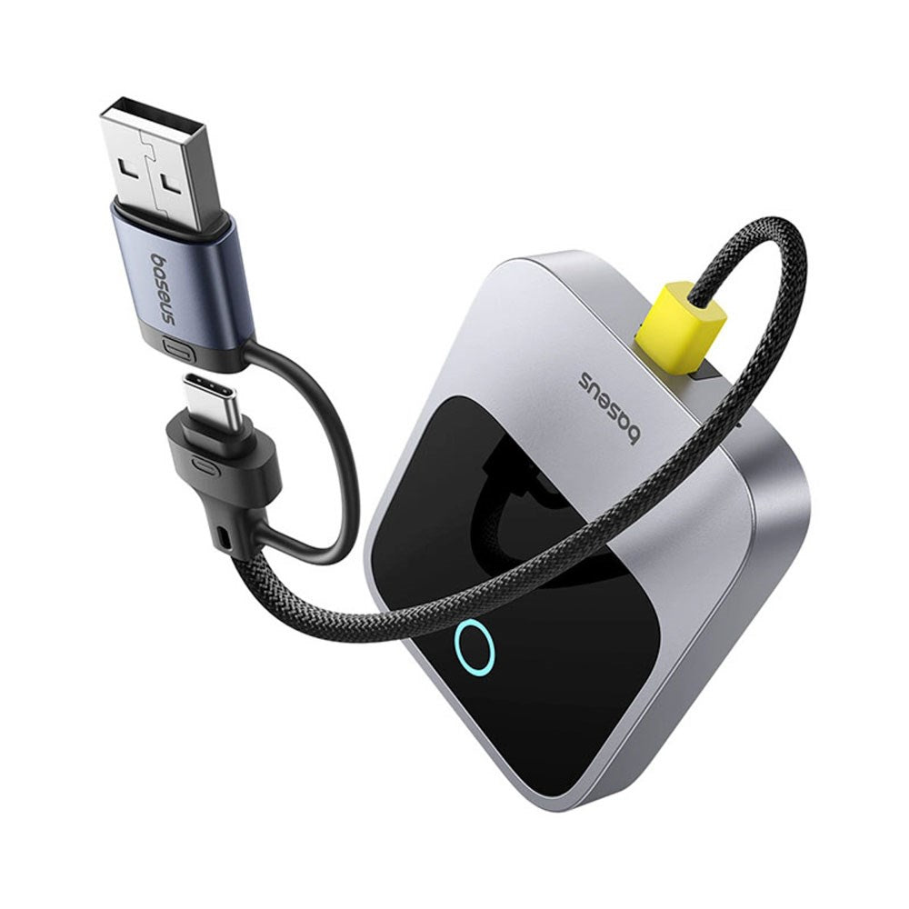 Baseus SafeJourney Trådlös Apple CarPlay Adapter - Grå