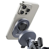 Baseus 2-i-1 PrimeTrip Cykelstyre Telefonhållare & Stativ - Grå