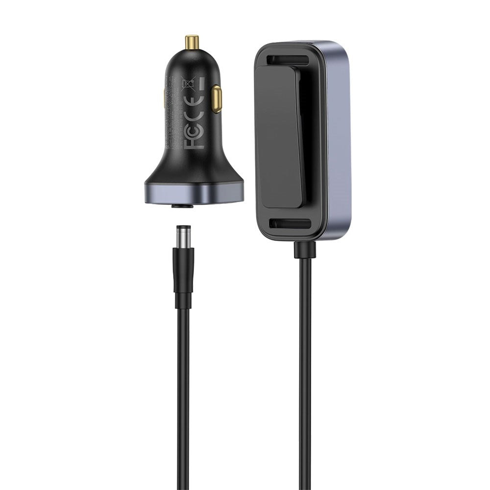 Baseus Multifunktionell Billaddare 110W med 3 x USB-A & 3 x USB-C - 1.5m - Svart