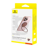 Baseus MagPro II Ringhållare för Mobil m. Standfunktion - MagSafe Kompatibel - Rose Gold