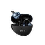 BWOO True Wireless Hörlurar - Open-Ear - Svart