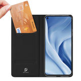 Xiaomi Mi 11 Lite 5G DUX DUCIS Skin Pro Series Thin Wallet Plånboksfodral - Svart