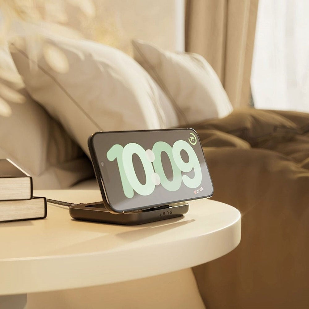 ZENS 15W Qi2 Magnetisk Trådlös Laddare - MagSafe Kompatibel - Svart