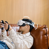 BOBOVR E3 Pro Batterirem till Meta Quest 3 / 3S - Svart / Vit
