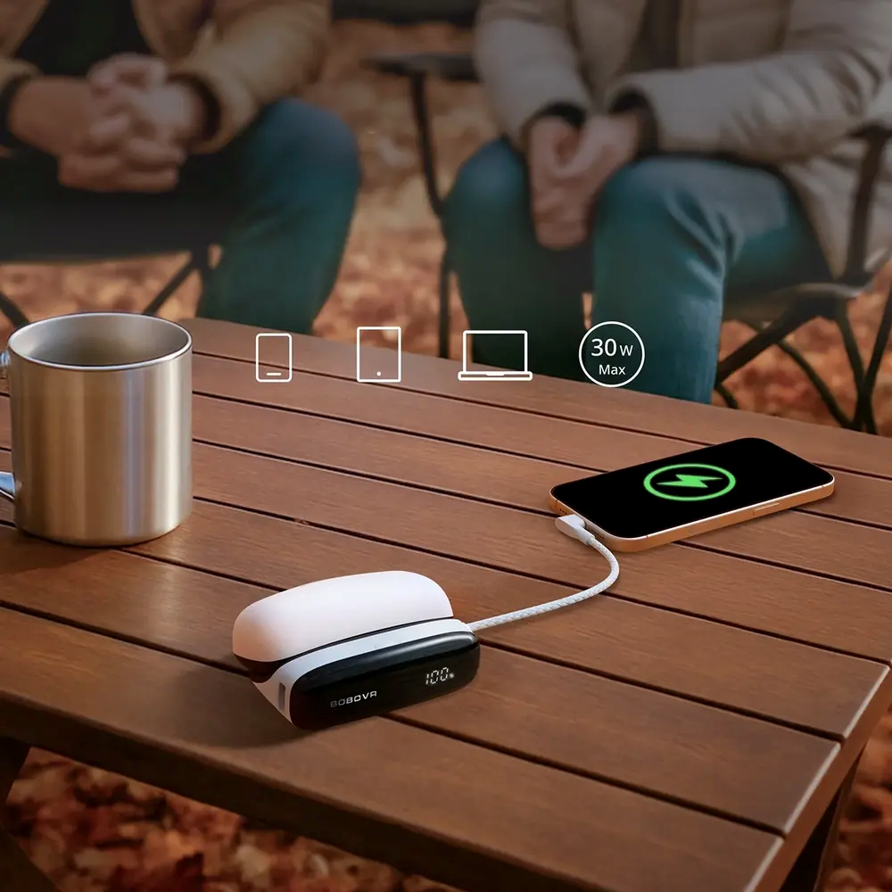 BOBOVR PD100 Batteri Laddningsdocka för B100 VR Batteri - Vit