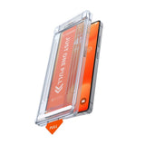 TORRAS Samsung Galaxy S25 Install Master Härdat Glas Skärmskydd - Genomskinlig