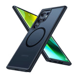 TORRAS Samsung Galaxy S24 Ultra Flexibelt Plast Skal - MagSafe Kompatibel - Svart