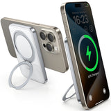 TORRAS Magnetisk 15W Powerbank 5 000mAh med Kickstand - Vit