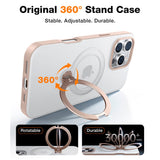 TORRAS iPhone 16 Pro Flexibelt Plast Skal m. Ställfunktion - MagSafe Kompatibel - Guld