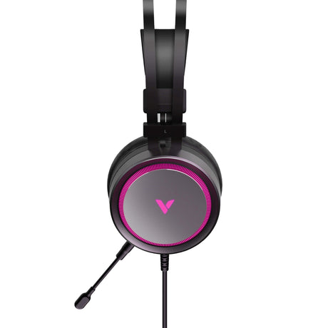 Rapoo Vpro VH530 Over-Ear Gaming Headset  m. 7.1 Virtual Surround Sound - Sort