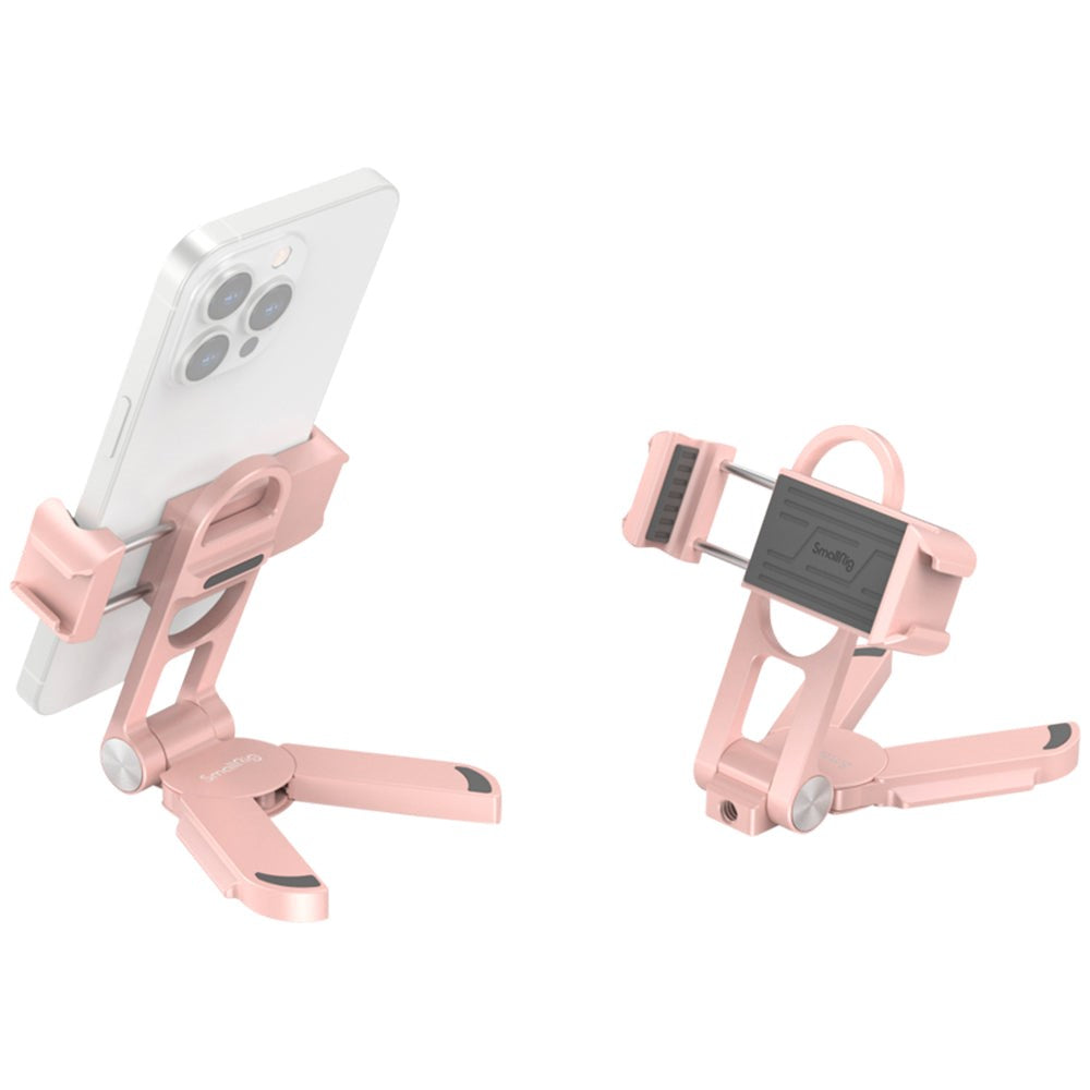 SmallRig 3729 Universal Mobilhållare med Monteringsmöjligheter (55-88mm) - Rosa