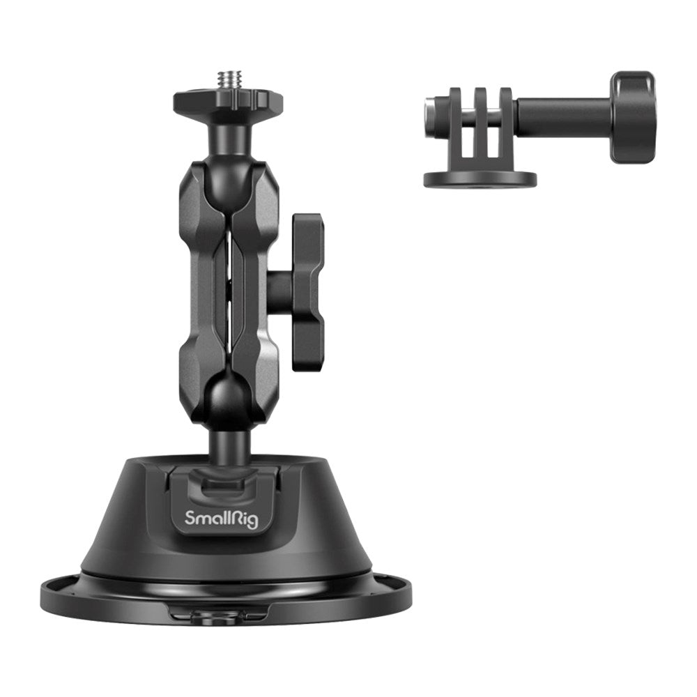 SmallRig 4193 Universal Action Camera Mount med Sugkopp - Svart