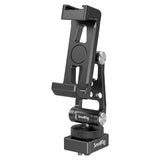 SmallRig 4301 Roterbar Mobilhållare med Cold Shoe Mount - Kompatibel med DJI Gimbals (57-88mm) - Svart