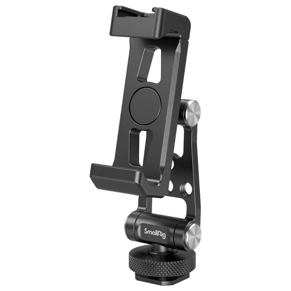 SmallRig 4382 Mobilhållare i Metall med Cold Shoe Mount (57-88mm) - Svart