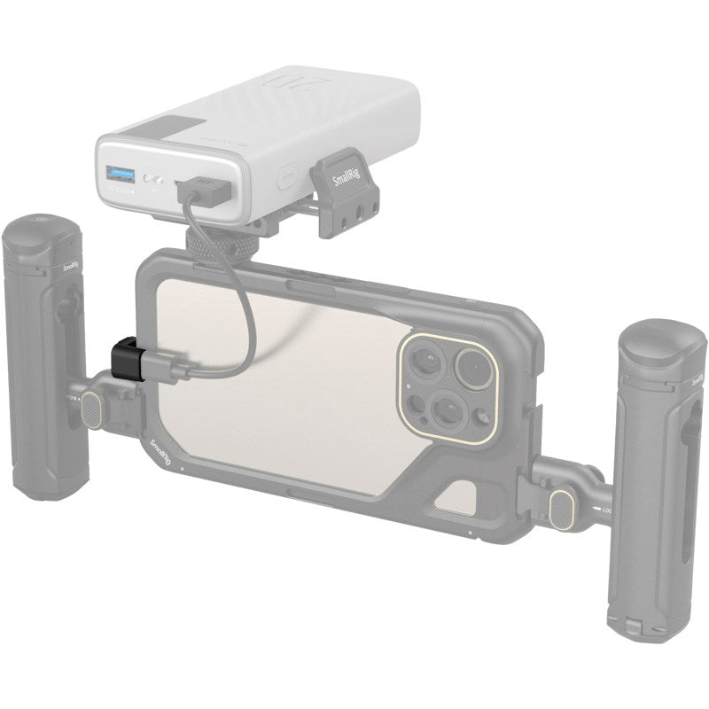 SmallRig 4406 Single Adapter USB-C till USB-C - Svart