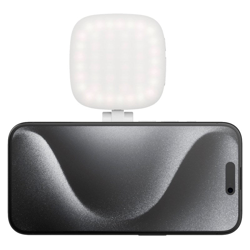 SmallRig 4933 Vibe P48 LED Ljus för Mobil - MagSafe Kompatibel - Vit