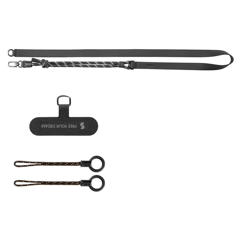 SmallRig Mobilrem i Konstläder med Justerbar Längd - Svart