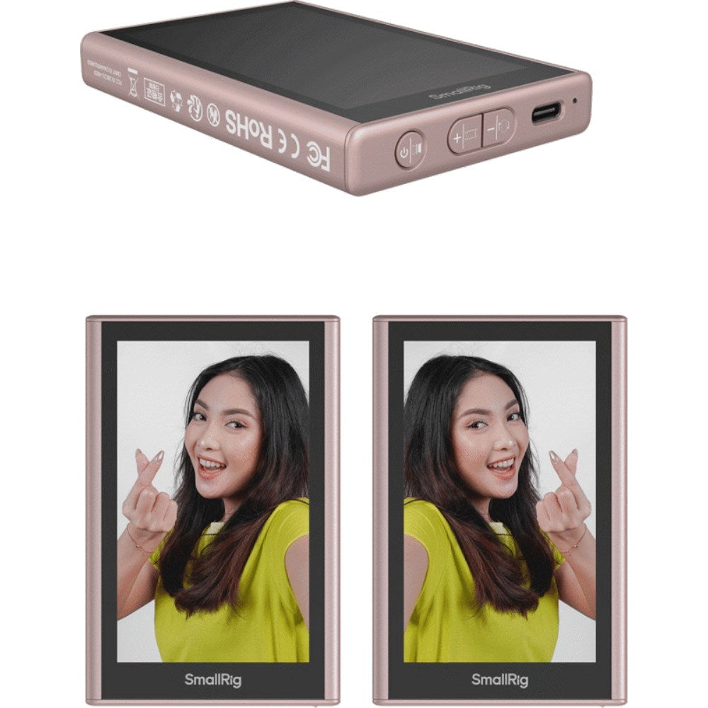 SmallRig 5746 Trådlös Skärmadapter till Mobil - Rose Gold
