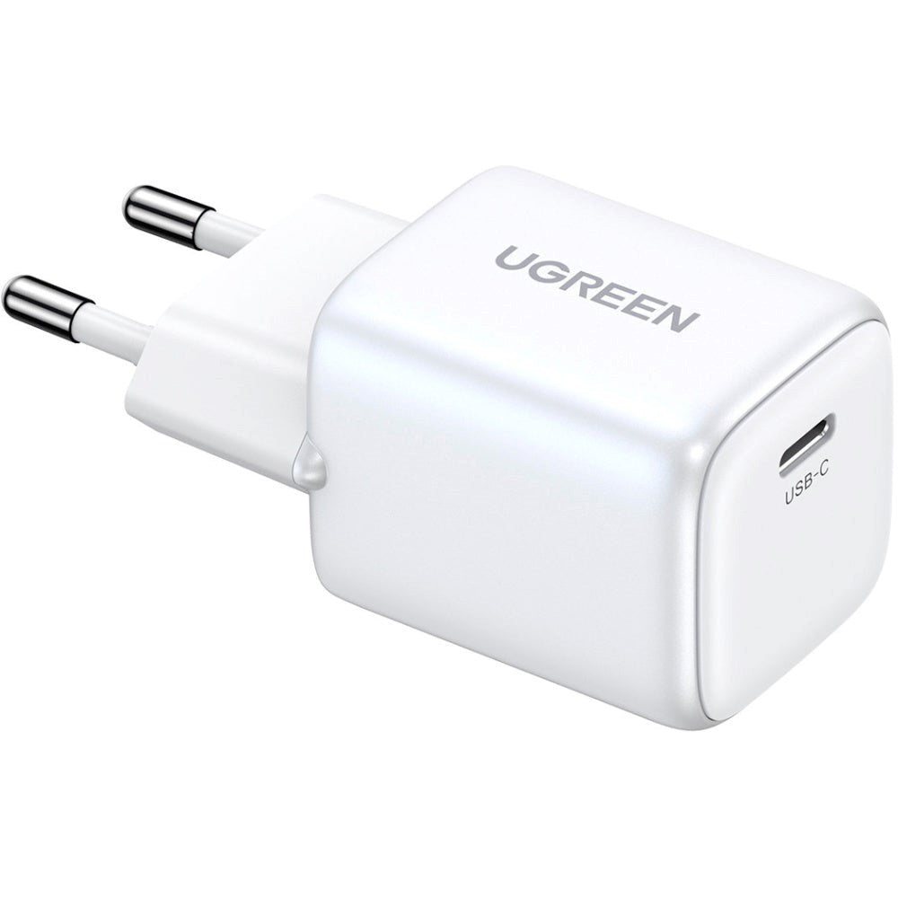 Ugreen PD 30W USB-C GaN Snabbladdare för Vägg - Vit