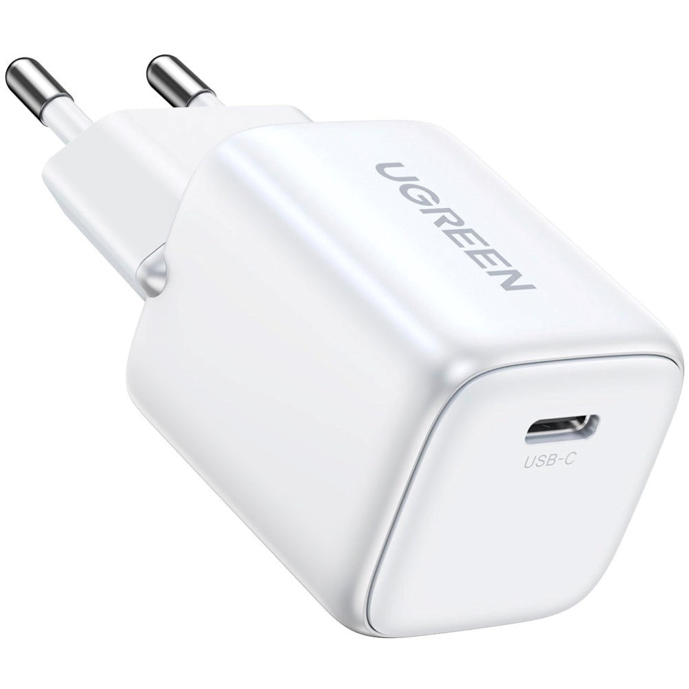 Ugreen PD 30W USB-C GaN Snabbladdare för Vägg - Vit