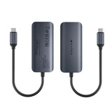 Hyper HyperDrive Ecosmart 6-i-1 USB-C-Hubb med USB-A / USB-C / HDMI / Ethernet / SD-Kort - Grå